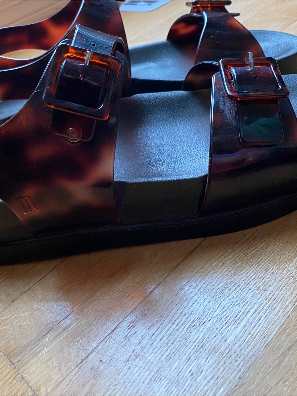 Melissa Tortoiseshell Platform Sandals - Picture 5 of 10